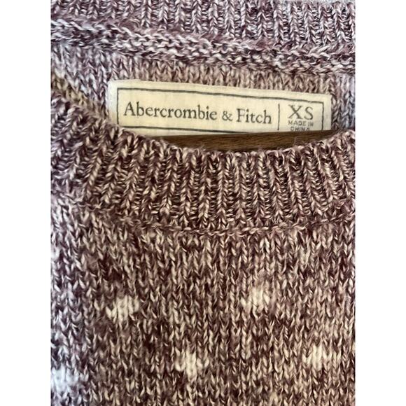 Abercrombie and Fitch Reindeer Print Christmas Sweater Size Holiday Cozy XS - Picture 2 of 4